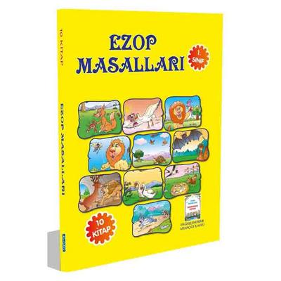 Parıltı - 1.Sınıf Ezop Masalları 10 Kitap Set