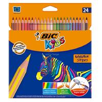 Bic Kids Evolution Stripes Kuru Boya Kalemi 24'Lü