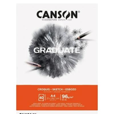 Canson Graduate Eskiz Defteri 96Gr A4 40 Yaprak