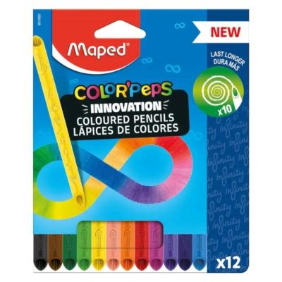 Maped Color Pep's 861600 Bitmeyen Kuru Boya 12'Li İnfinity
