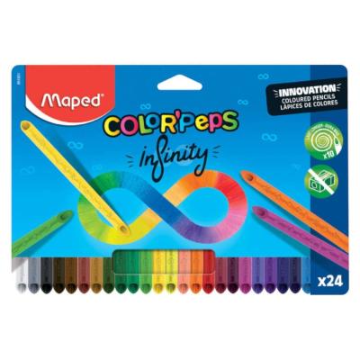 Maped Color Pep's 861601 Bitmeyen Kuru Boya 24'Li İnfinity