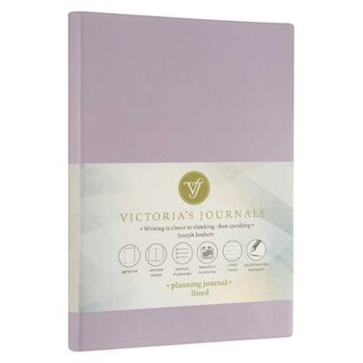 Victoria's Journals 124-1038 Smyth Flexy Planlayıcılı Esnek Defter 14X20 Çizgili Mor
