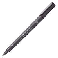 Uniball Pin Br-200 Fine Line Brush Fırça Uçlu Çizim Kalemi Koyu Gri