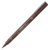 Uniball Pin Br-200 Fine Line Brush Fırça Uçlu Çizim Kalemi Sepia