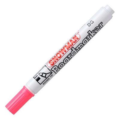 Snowman Bg-12 Silinebilir Beyaz Tahta Kalemi Pembe