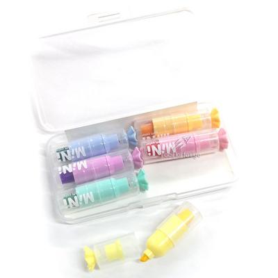 İbs Bc-750 Mini Soft Color Fosforlu Kalem Set Şeker Modeli 6'Lı