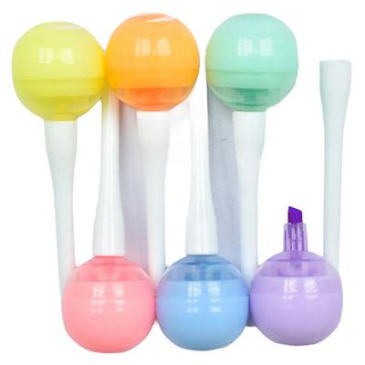 İbs Tf-164 Fosforlu Kalem Set Lolipop 6'Lı