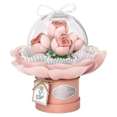 Loz 1298 Ledli Pembe Gül Paketi 285 Parçab Lock Puzzle