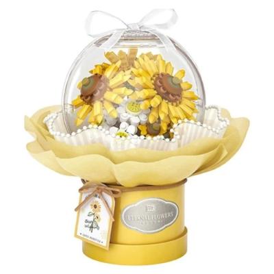 Loz 1299 Ledli Ayçiçeği Buketi 510 Parça Block Puzzle