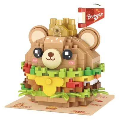 Loz 8812 Aylı Burger260 Parça Block Puzzle