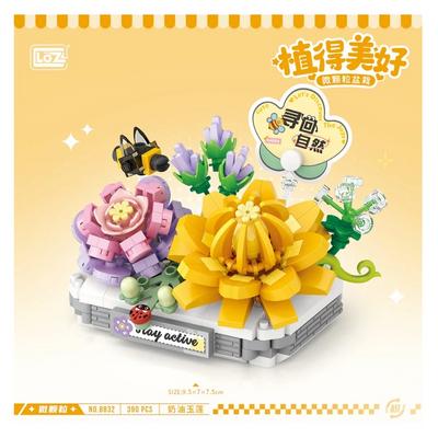 Loz 8832 Çiçek Puzzle 3 Boyutlu 390 Parça