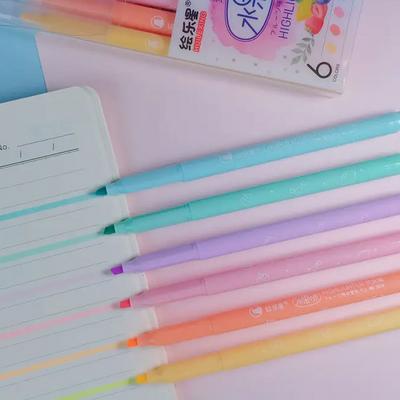 Maxx 2019 Fosforlu Kalem Seti Pastel Renkler 6'Lı Set