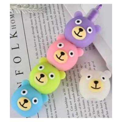 İbs Md-098 Fosforlu Kalem Set Ayıcık 5'Li