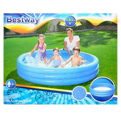 Bestway 51027 Şişme Havuz 183X33cm 3 Bölmeli