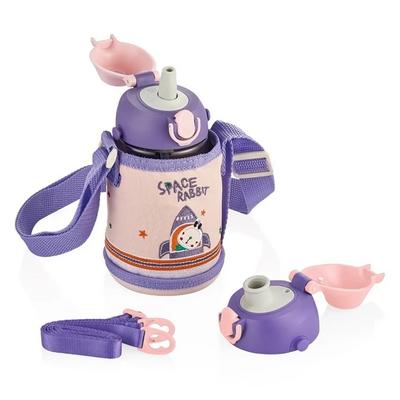 Uzspace 2041 Tritan Pipetli Matara 700Ml Pink