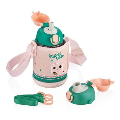 Uzspace 2041 Tritan Pipetli Matara 700Ml Orange