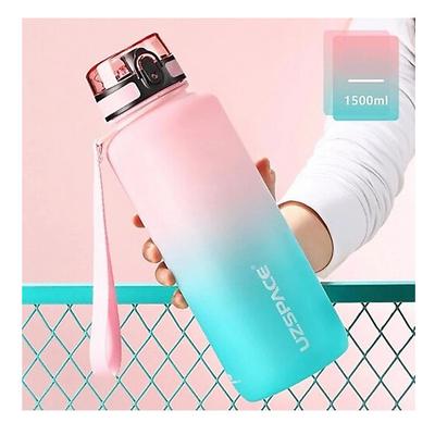Uzspace 3056 Tritan Matara 1500Ml Pink-Cyan