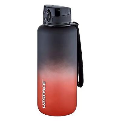 Uzspace 3056 Tritan Matara 1500Ml Black-Red