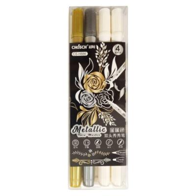 Chosch Cs-H886 Çift Taraflı Marker 4'Lü Set