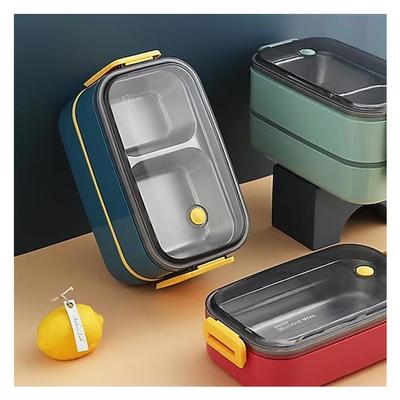 Vagon Life Bl50002-2 Çelik Hazneli Lunch Box Beslenme Kabı Mavi