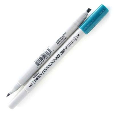 Marvy 1900-B Cartoon Designer Marker 58 Peacock Green