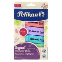 Pelikan Signal İşaretleme Kalemi Pastel 6 Renk Set
