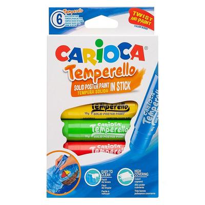 Carioca Temperello Poster Boyama Kalemi 6 Renk