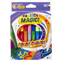 Carioca Magic Renk Değiştiren Sihirli Keçeli Boya Kalemi 10'Lu