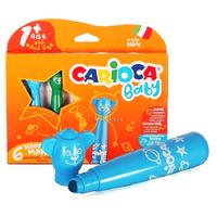 Carioca Baby Süper Yıkanabilir Tedy Keçeli Boya Kalemi 6 Renk