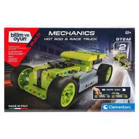Clementoni Bilim & Oyun Build Mechanics Hot Rod & Race Truck