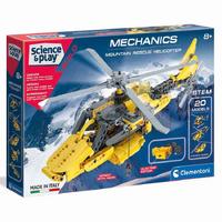 Clementoni Science & Play Build Mechanics Mountain Rescue Helicopter
