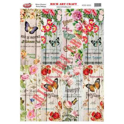 Rich Pirinç Dekopaj Kağıdı A3 30X42cm 8203