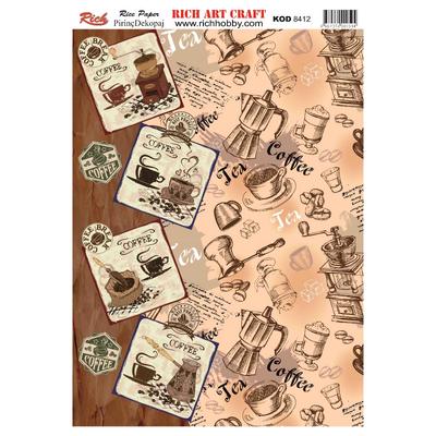 Rich Pirinç Dekopaj Kağıdı A3 30X42cm 8412