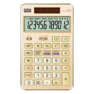Kraf Hm-170 Hesap Makinesi Altın