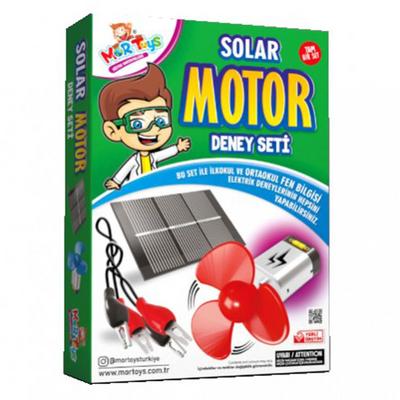 Solar Güneş Enerjisi Motor Deney Seti Pervaneli
