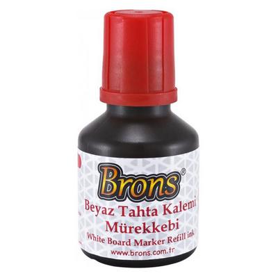 Brons Br-352 Tahta Kalemi Mürekkebi 30Ml Kırmızı