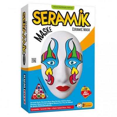 Kum Toys Seramik Maske Boyama Seti