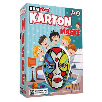Kum Toys Karton Maske Boyama Seti