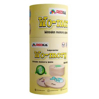 Redka Wo-Mory Ahşap Eşleştirme Kartları Hayvanlar
