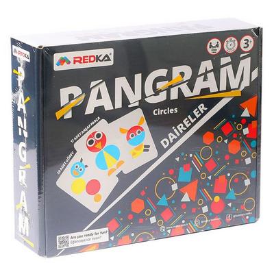 Redka Pangram Oyunu Ahşap Daireler