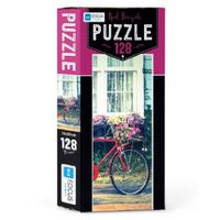 Blue Focus Games Mini Puzzle 128 Parça Red Bicycle