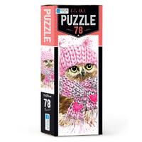 Blue Focus Games Mini Puzzle 78 Parça Cute Owl
