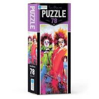 Blue Focus Games Mini Puzzle 78 Parça Two Clowns