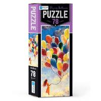 Blue Focus Games Mini Puzzle 78 Parça Flying Balloons