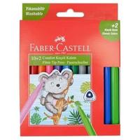 Faber-Castell Super Comfort Keçeli Boya Kalemi 10+2 Renk