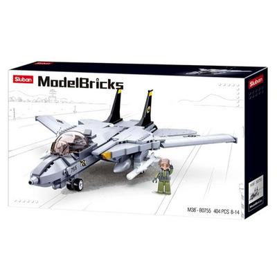 Sluban B0755 Model Bricks Army F-14 Uçak 404 Parça