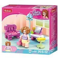 Sluban Girl's Dream B0800c Salon 56 Parça