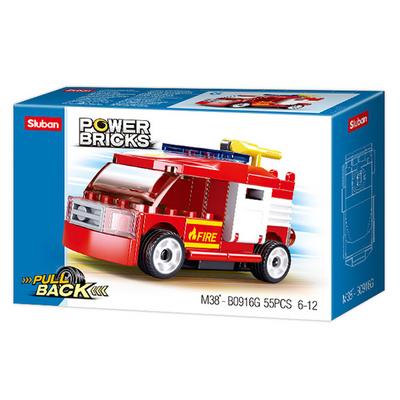 Sluban Power Bricks B0916g İtfaiye 55 Parça