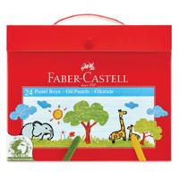 Faber-Castell Pastel Boya 24 Renk Karton Çantalı