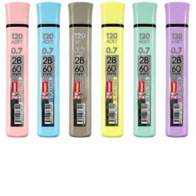 Mikro M-120P 60Mm Kalem Ucu Pastel Min 0,7Mm 120'Li (Adet)